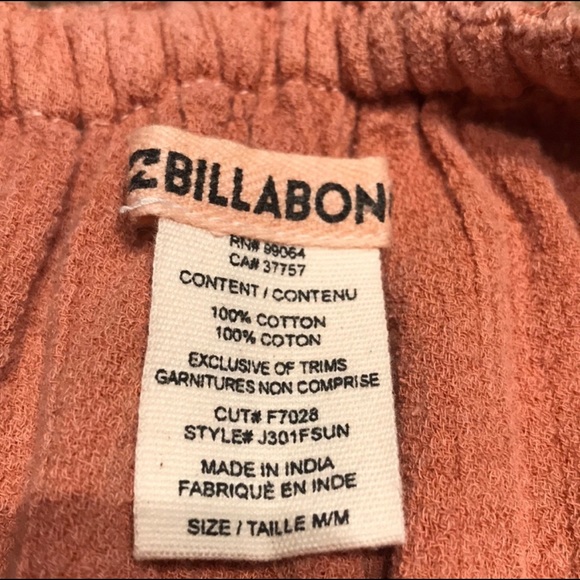 Billabong strapless jumpsuit - Picture 8 of 8